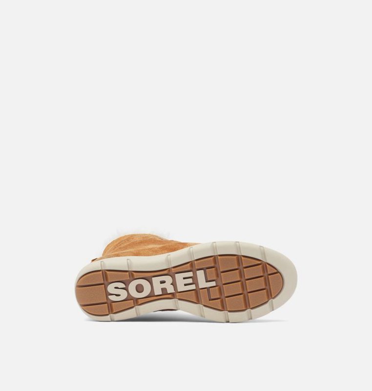 Sorel Dam Vinterkängor Brun/Khaki - Explorer™ Joan Låga - AZT-562038
